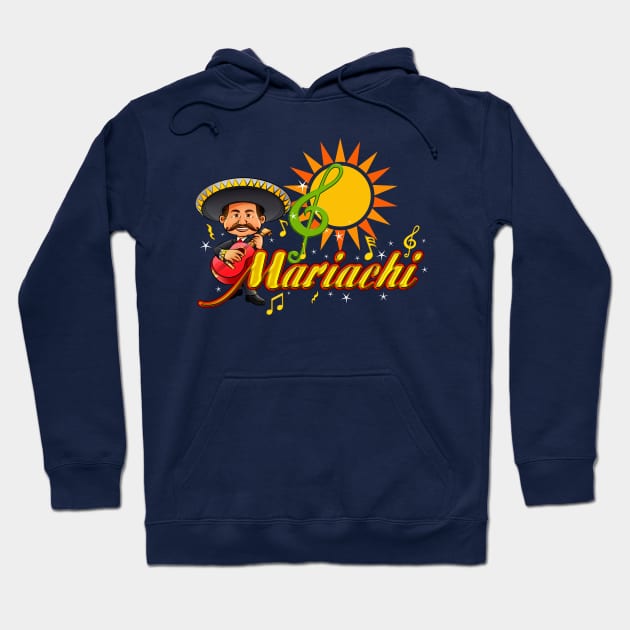 Mariachi Hoodie by Peter Awax